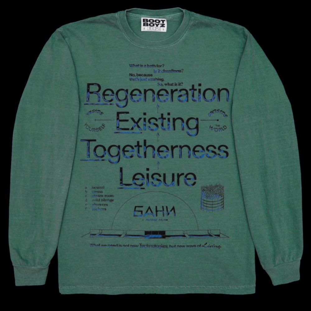 Boot Boyz Biz Bathing / Banya Long sleeve Tee